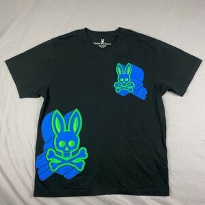 Psycho Bunny Roxy Graphic T-Shirt 3XL Men Soft Pima Cotton Luxury Streetwear